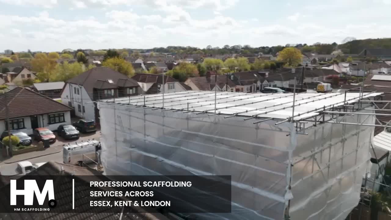 HM Scaffolding aerial promotional video